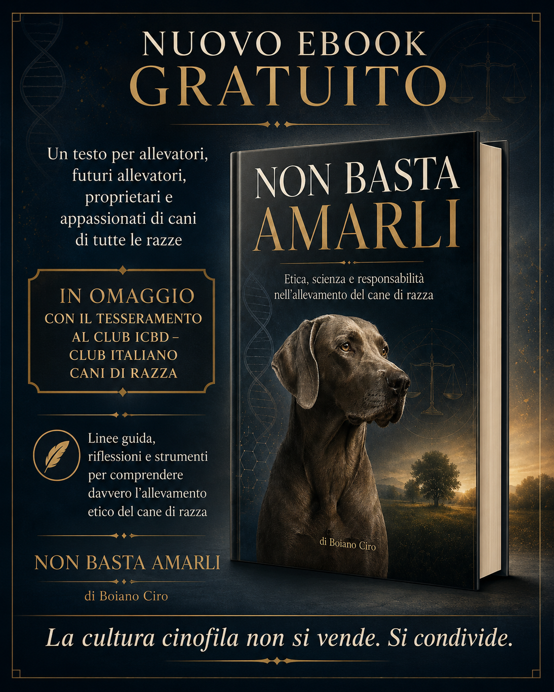 Un libro per chi ama i cani, ma vuole anche capirli, rispettarli e proteggerli.